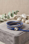 Nubuk Leather Metal Ball-Filled Bracelet - 3