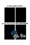 A4 72 Sheets 4 Pieces Unlined Black School Notebook Notepad Gift Plastic Cover Spiral Bound - 5