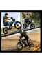 V8 Mini Electric Bike 750W Motor (1255W Peak Power) – 48V 15.6Ah Battery, 50KM/H Speed, 60KM Range, Bluetooth Speaker, Artificial Engine Sound, Dual Disc Brakes - 8