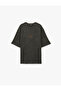 Washable Cotton Short Sleeve Crew Neck Oversize T-Shirt