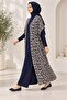 Women's dress with vest 2 piece set - 2