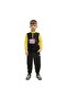 637628-01 X Trnsfrmrs Half-Zip Kids Sweatshirt Black - 3