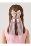 Girl's Clip-On Hairpin with a Tulip Figure and Veil