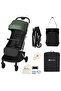 - Neolite Compact Cabin Stroller - Green/Black - 2