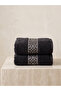 Bold Set of 2 Embroidered Hand Towels 50X90 cm