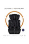 - ELEK 3-In-1 Toddler Car Seat - i-Size - 9m-12Y - Black - 5