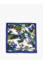 Abstract Patterned Multicolor Square Shawl - 2