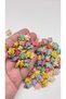 Turtle Beads Mix 100 Grams Approximately 160 Pieces - 2