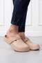 Beige Men's Hospital Doctor Nurse Chef Indoor Wet Floor Slippers Mk1007Nav - 2