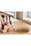 Floral Patterned Desktop and Makeup Organizer – Organizer for Cosmetics, Pens, and Small Items - 3