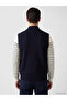 Esvab • Modern & Distinctive Standard Fik Dik Roba Collar Men's Knitwear Vest - 5