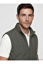 Quality Parts from Çelebi Store Standard Fit Upright Roba Collar Men's Vest - 4
