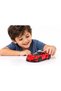 1:22 Scale Die-Cast Sports Car Model Toy with Pull-Back Action, Openable Doors, Light and Sound Effects, Detailed Interior, Collectible Vehicle for Kids-Red - 2