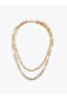 Steel Multiple Chain Necklace