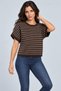 Women's Striped Sweater - 2