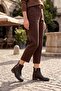 Elit Asd2235 Women's Heeled Boots Brown