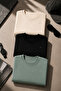 Men's Long Sleeve Trendy Loose 3-Piece Sweatshirt