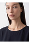 Vizyon New Season Black Plus Size Modal Blend Blouse - 3