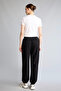 A2437Axbk81 Black Standard Fit Double Pocket Jogger Long Woven Sports Pants - 5