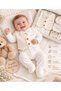 5-Piece Baby Boy Hospital Discharge Mevlüt Set – Newborn Clothing Set with Bow Tie and Vest 0-3 Months - 4
