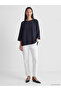 Vizyon New Season Black Plus Size Modal Blend Blouse - 2