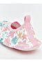 Vizyon New Season Flower and Leaf Patterned Girls' Sea Shoes - 5