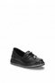 26Ksrrz1027 Women's Genuine Leather Casual Shoes Black - 2