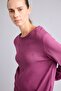 Regular Fit Crew Neck Knitwear Basic Sweater F4084Ax26Wn - 3