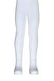 Girl's Ece Patterned Micro Pantyhose - White - 2