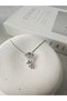 Stainless Steel Children's Necklace-Labubu Pendant-Teddy Bear Necklace-Best Friend Necklace - 4
