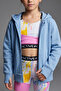 Comfy Finger-Loop Hooded Zipper Sweatshirt - 2