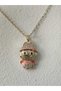 Stainless Steel Children's Necklace-Labubu Pendant-Teddy Bear Necklace-Best Friend Necklace - 7