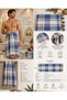 Traditional Tasseled Blue Hammam Peshtemal Quick Drying Sauna Spa Bridal Hammam Pool Ottoman - 3