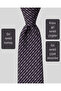 Gray Floral Classic Tie - 8 cm Width - 2