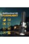 Multifunctional LED Flashlight, Rechargeable Torch for Camping, Hiking, Cycling, Emergency & Outdoor Use - 3