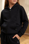 Comfy Finger-Loop Hooded Zipper Sweatshirt - 2
