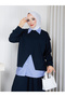 Oysho Fabric Shirt Collar Double Set - 6