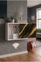 Modern Luxury Solid Wood Wall Mounted Decorative Fuse Box Router Hider Cable Hider