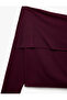 Viscose Blended Long Sleeve Off-Shoulder Blouse - 7