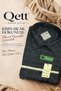 Double Pocket Flannel Cotton Long Sleeve Winter Men's Shirt with Flap - 2