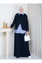 Oysho Fabric Shirt Collar Double Set - 3