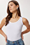2-Piece Ribbed Thick Strap Knitted Undershirt Lhj0002 Mink White - 4