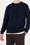 Logo Cotton Crew Neck Sweatshirt Men's Sweatshirt 5905883 - 6