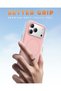 Silicone for iPhone 17 Pro Case 6.3-Inch, Liquid Silicone Multi-Color Slim Silky-Soft Touch Anti-Scratch Shockproof Protective Phone Cover,Pink - 7