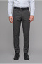 C7508Axar163 Anthracite Tailored Fit Straight Leg All-Directional Stretch Soft Trousers with Pockets - 2