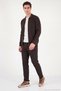 Regular Fit Straight Leg Tie-Up Trousers Men's Pants 6843700 - 2