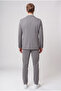 Slim Fit Mink Straight Suit - 3