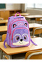 3-Piece Orthopedic School Bag Set, Backpack, Lunch Box, Pen Holder, Cute Animal Figures - 8