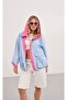 Special Edition Contrast Hooded Raincoat Windbreaker Jacket Code: Vt-2856 - 2