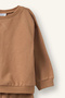 H5617A5Bg704 Beige Long Sleeve Sweatshirt Elastic Waisted Tracksuit Bottoms 2-Piece Set Baby Boy - 5